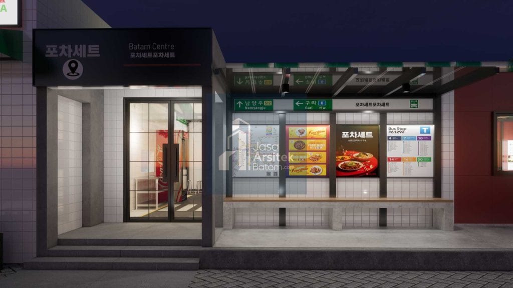 Konsep tempat makan Korea pinggir jalan "Pojangmacha"