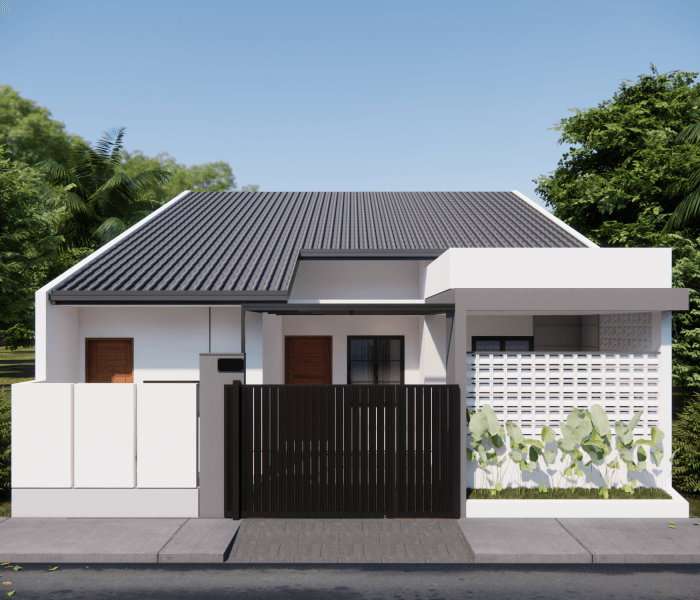 e1 Portofolio arsitek Batam - Desain rumah modern